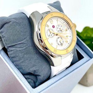 NWT MICHELE Jellybean Stainless Watch MWW12F000094